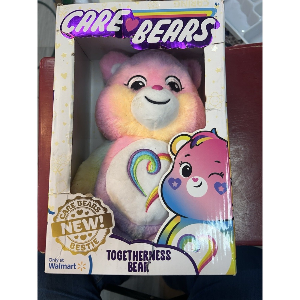 NEW 2021 Care Bears 14" Plush‎ Togetherness Bear **No Two Are Alike**